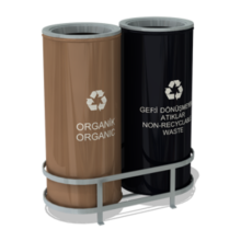 2 Lİ SIFIR ATIK GERİ DÖNÜŞÜM SETİ