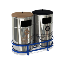 2 Lİ SIFIR ATIK GERİ DÖNÜŞÜM SETİ