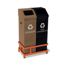 2 Lİ SIFIR ATIK GERİ DÖNÜŞÜM SETİ