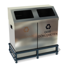 2 Lİ SIFIR ATIK GERİ DÖNÜŞÜM SETİ