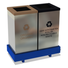 2 Lİ SIFIR ATIK GERİ DÖNÜŞÜM SETİ