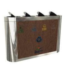 DÖNER KAPAKLI 4 LÜ SIFIR ATIK GERİ DÖNÜŞÜM SETİ