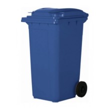 360 Litre Lacivert Plastik Çöp Konteyneri