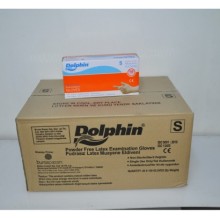 Dolphin Beyaz Lateks Eldiven Pudrasız ( S )