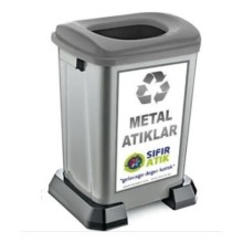 Metal Sıfır Atık Kutusu