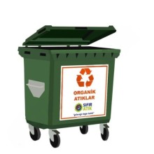 770 Litre Organik Atık Depolama Konteyneri