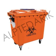 770 Lt Metal Sıfır Atık Depolama Konteyneri Afyon