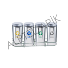 DIŞ MEKAN İÇİN 3 LÜ  SIFIR ATIK GERİ DÖNÜŞÜM SETİ Erzurum