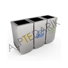 4 LÜ SIFIR ATIK GERİ DÖNÜŞÜM SETİ Aydın