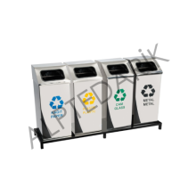 3’Lü Sıfır Atık Kovası Bazalı İstanbul