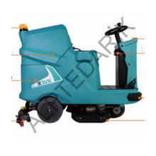 Binicili Zemin Yıkama Makinesi T130