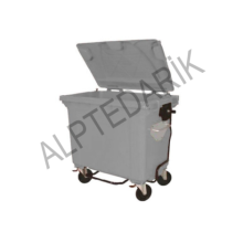 770 Lt Metal Sıfır Atık Depolama Konteyneri Ordu