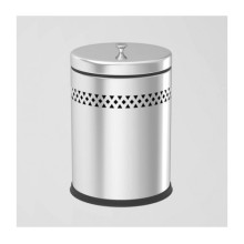 Manuel Kapaklı Çöp Kovası - Delikli