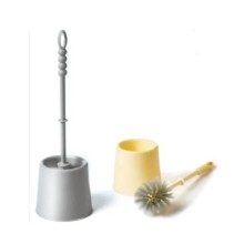 Zambak Plastik İpek Klozet Fırça Takımı