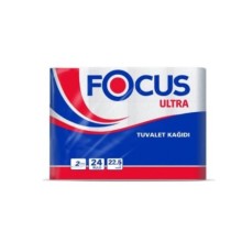 Focus Ultra Çift Katlı Tuvalet Kağıdı 24 Rulo