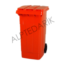 660 Litre Turuncu Plastik Çöp Konteyneri Sakarya